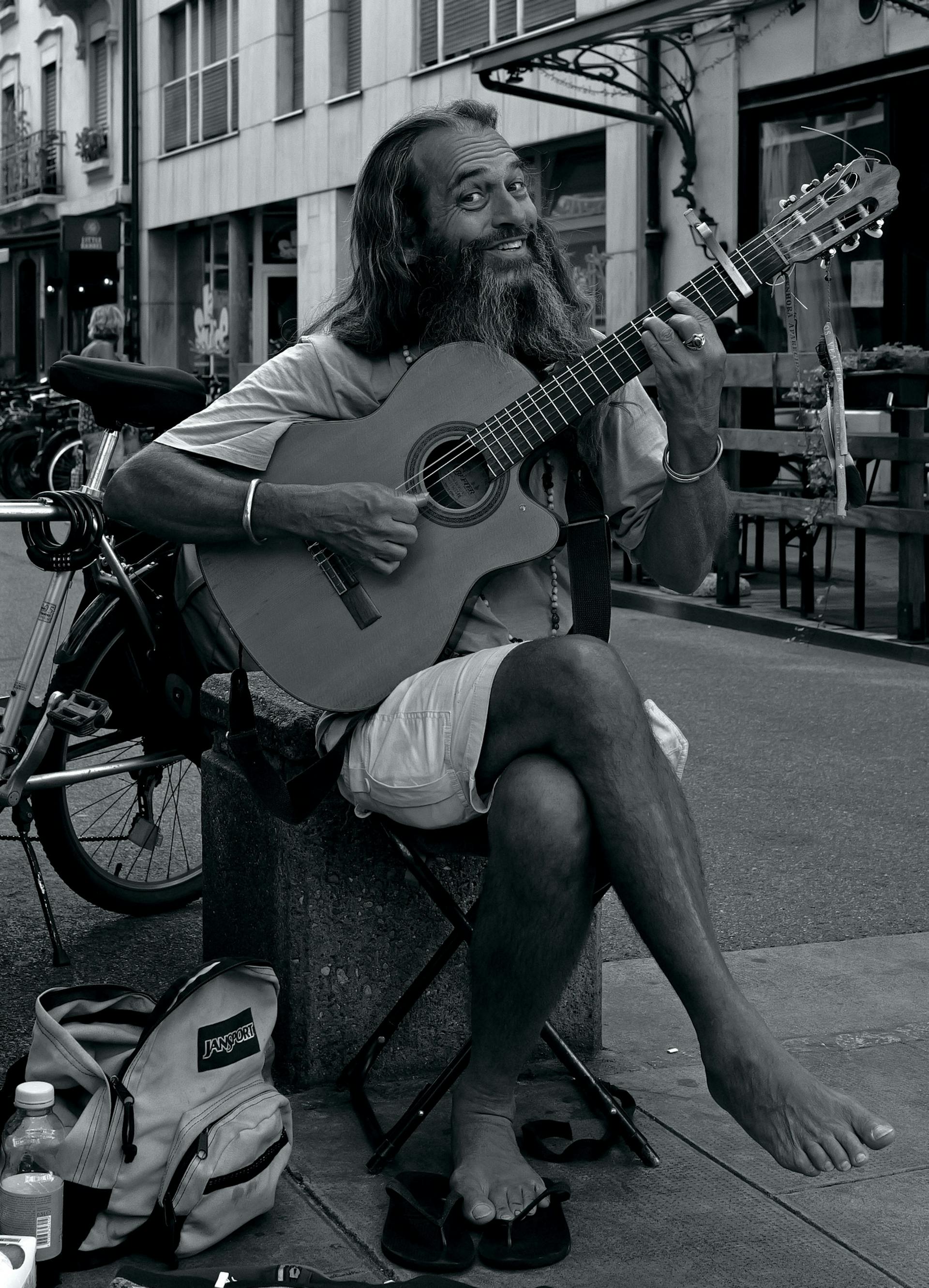 le guitariste des rues brésiliennes